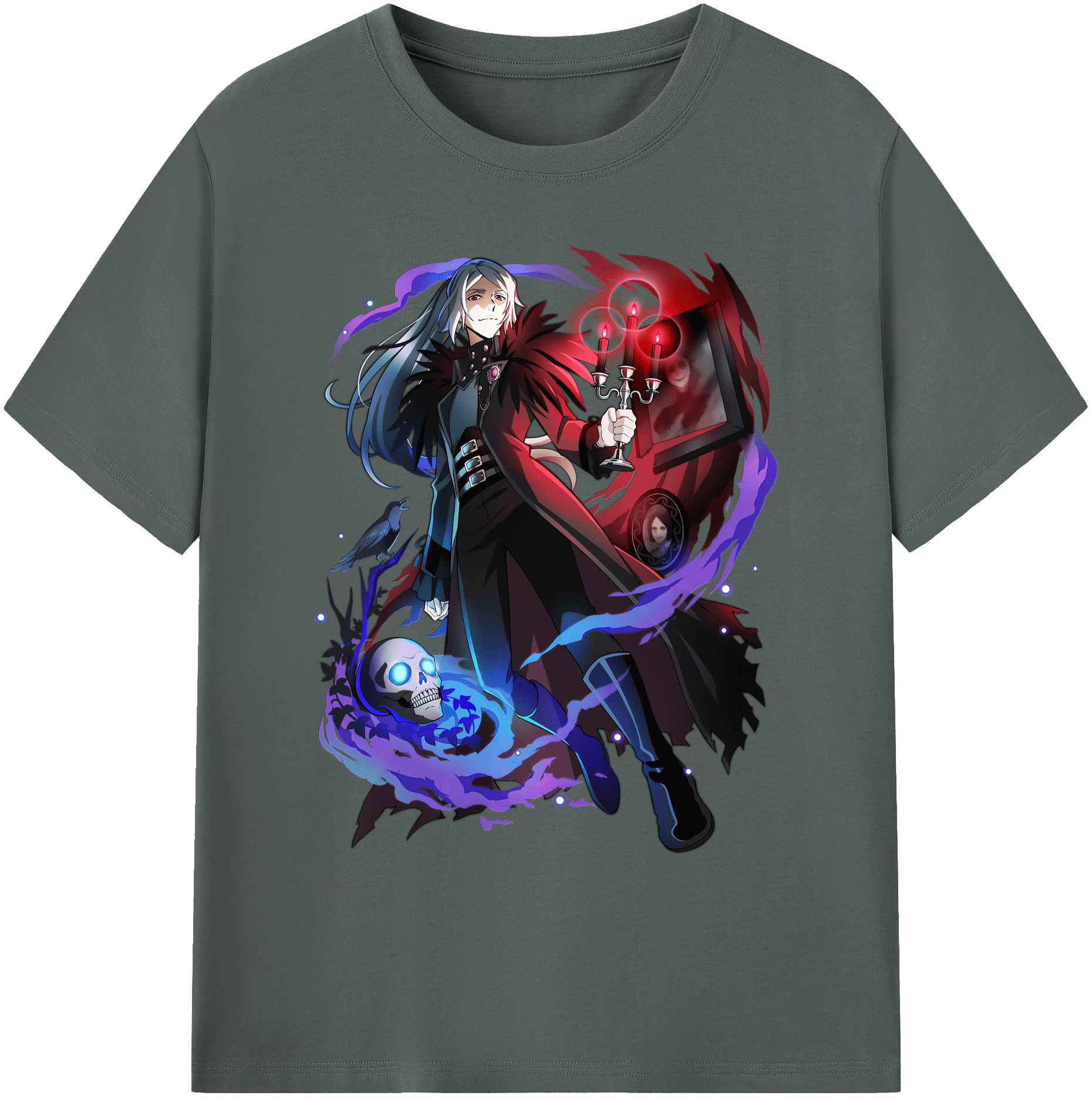 （画像用） 文豪ストレイドッグス Bungo Stray Dogs 綿100％ メンズ半袖Tシャツ｜肌触りやわらか＆通気性